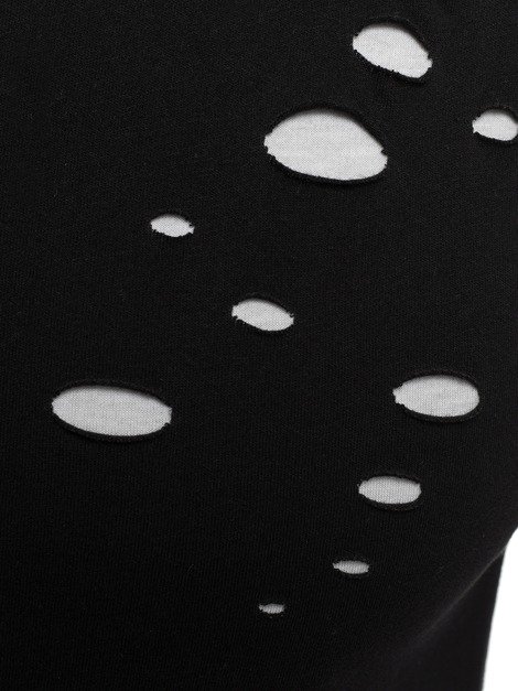 Muška majica crno-bijela OZONEE O/1115Z