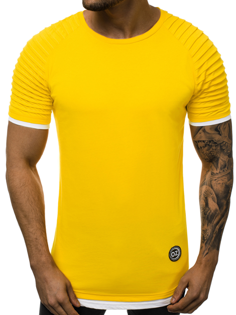 Muška majica žuta OZONEE O/1262