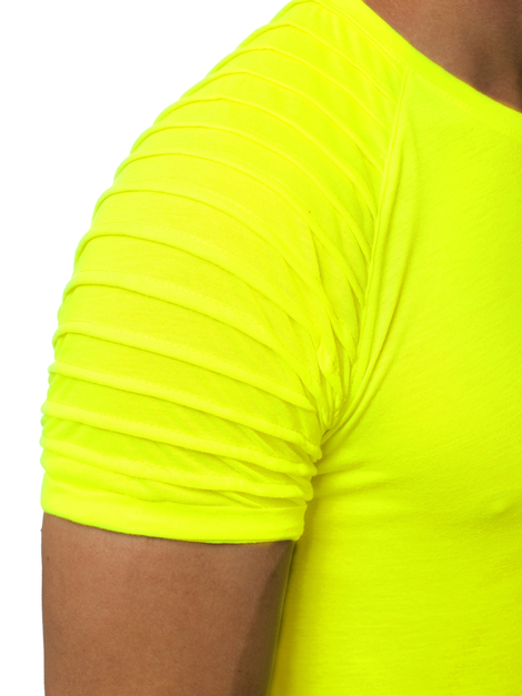 Muška majica žuta-neon OZONEE O/1256XZ
