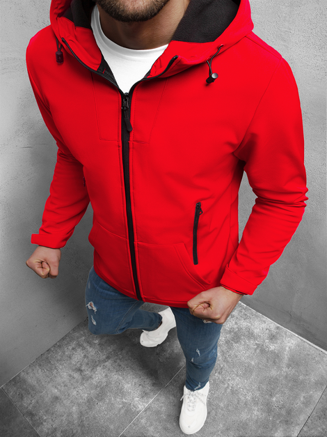 Muška softshell jakna Crvena OZONEE JS/HM187/5