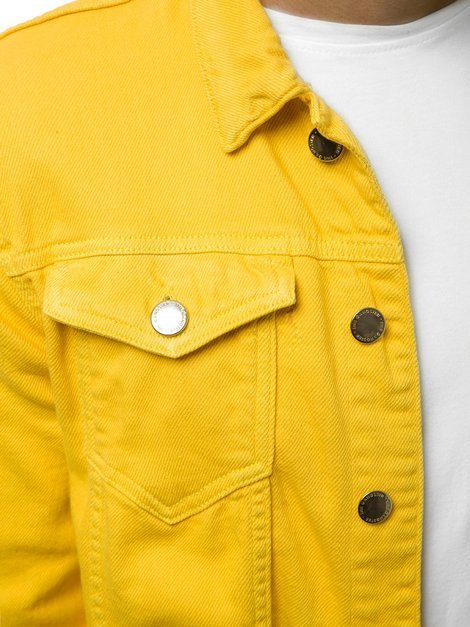 Muška traper jakna Žuta OZONEE G/620
