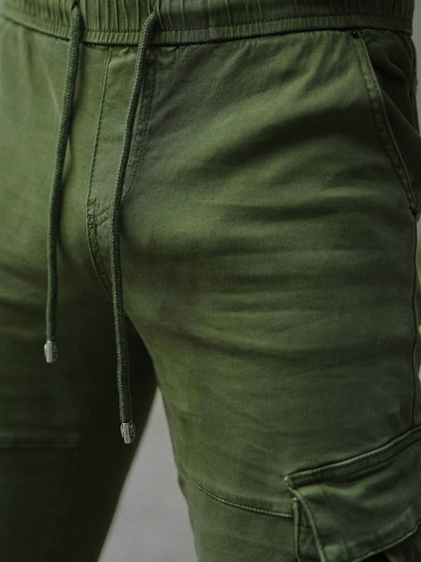 Muške jogger hlače zelene OZONEE NB/MP0105MV