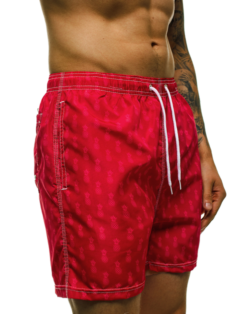 Muške kupaće kratke hlače Crvene OZONEE JS/ST021