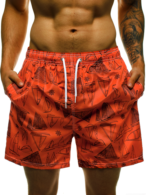 Muške kupaće kratke hlače Narančaste OZONEE JS/ST070