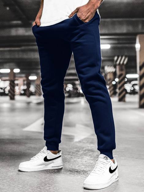 Muške sportske hlače modre OZONEE JS/XW01