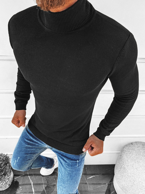 Muški džemper Crne OZONEE L/2489