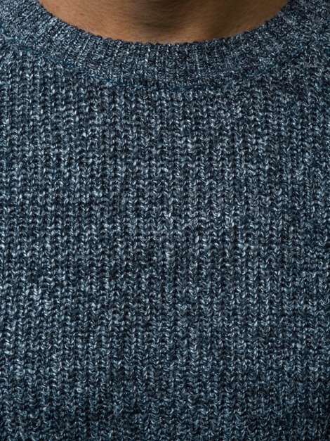 Muški džemper plavi OZONEE HR/1807