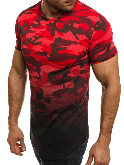 OZONEE 525BT Muška majica crvena