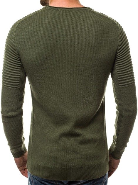 OZONEE B/1146 Muški džemper zeleni