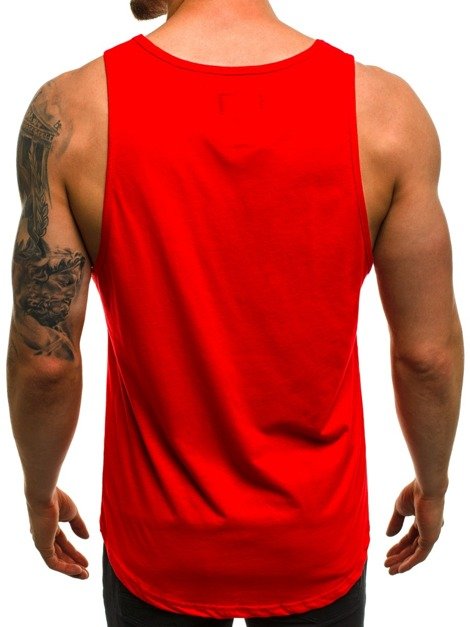 OZONEE B/181482 Muška majica crvena