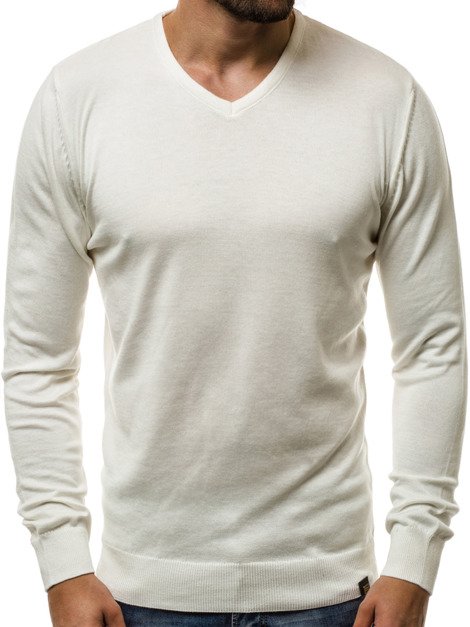 OZONEE B/2390 Muški džemper ecru