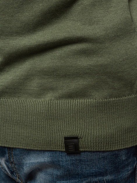 OZONEE B/2390 Muški džemper zeleni