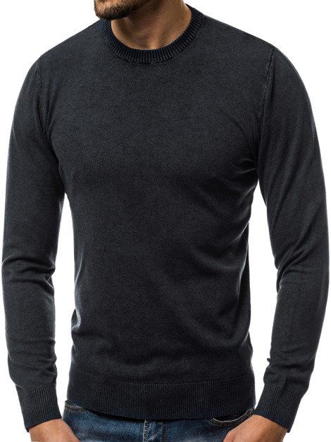 OZONEE BL/5611 Muški džemper crni