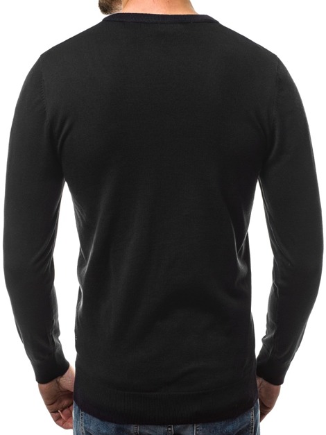OZONEE BL/M5600 Muški džemper crni