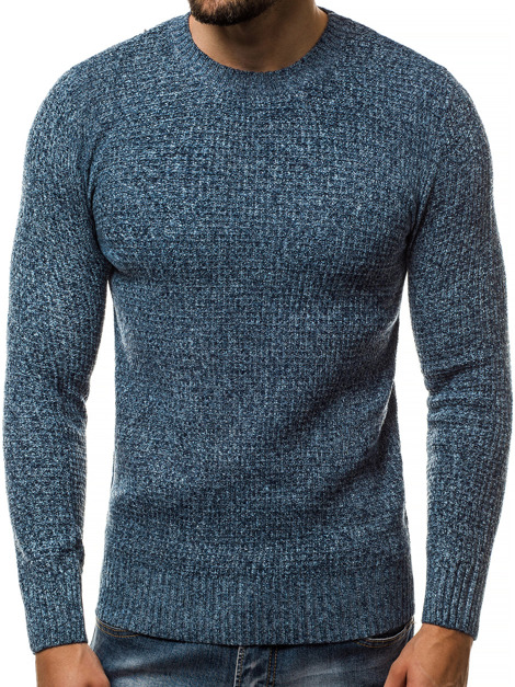 OZONEE HR/1803 Muški džemper plavi