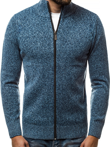 OZONEE HR/1808 Muški džemper plavi