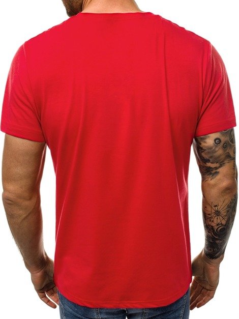 OZONEE JS/10803 Muška majica crvena