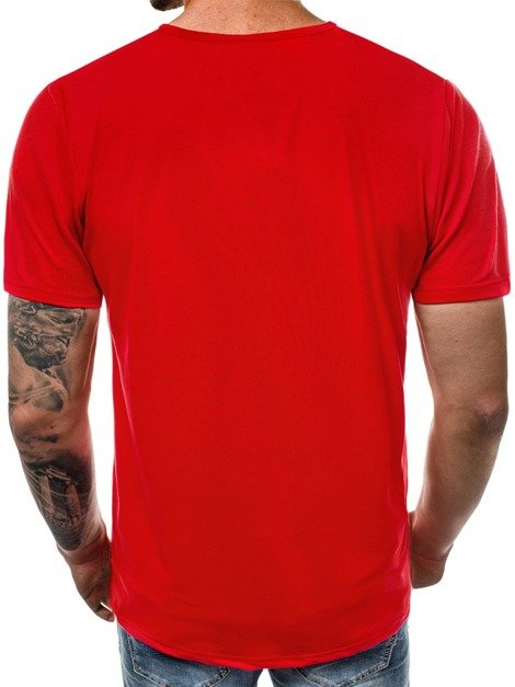 OZONEE JS/10858 Muška majica crvena