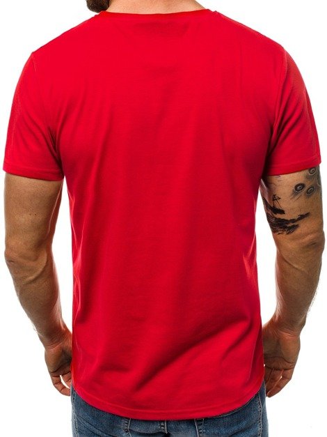 OZONEE JS/10875 Muška majica crvena