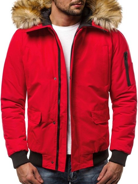 OZONEE JS/HS201819 Muška jakna crvena