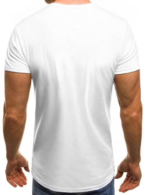 OZONEE JS/SS315 Muška majica bijela