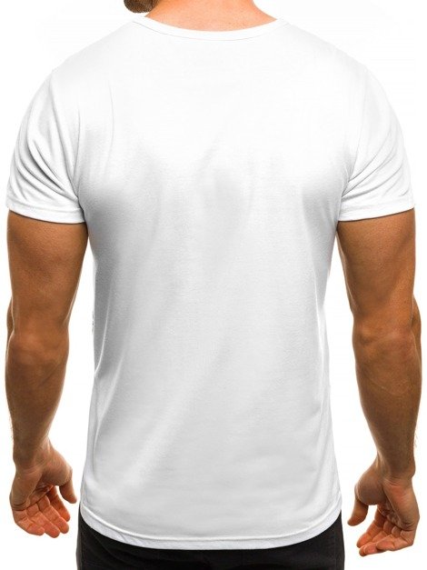 OZONEE JS/SS333 Muška majica bijela