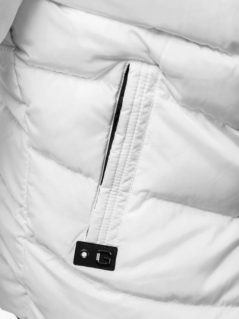 OZONEE N/5302 Muška jakna bijela