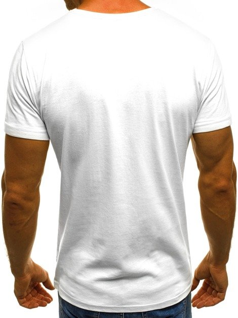 OZONEE O/1175 Muška majica bijela