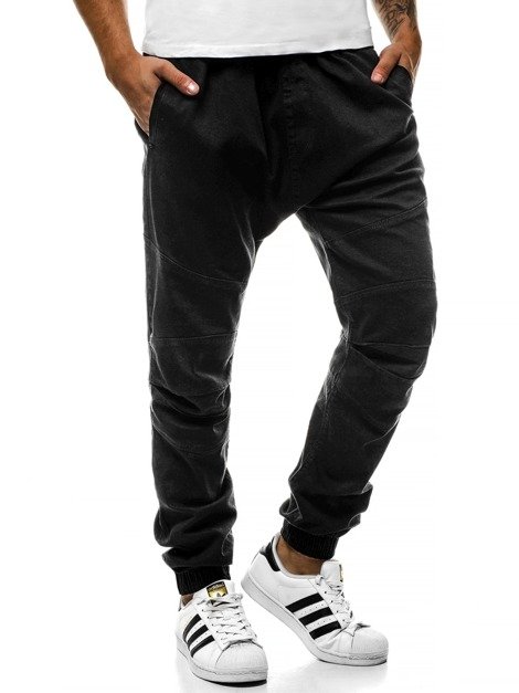 OZONEE OT/2049 Muške jogger hlače crne
