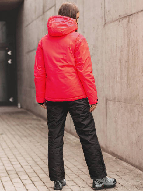 Ženska jakna ružičasto-neonska OZONEE JS/HH012/53Z
