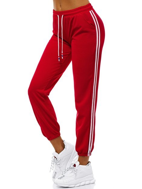 Ženske sportske hlače Crvene OZONEE JS/1020/A5