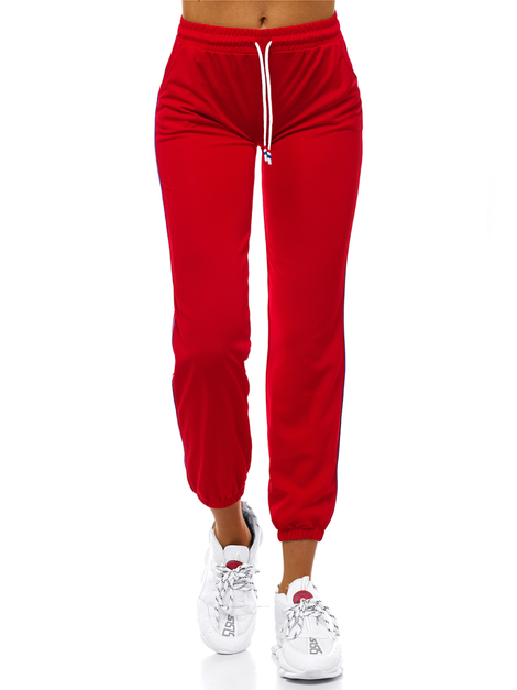 Ženske sportske hlače Crvene OZONEE JS/1020/C5