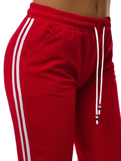 Ženske sportske hlače Crvene OZONEE JS/1020/D5
