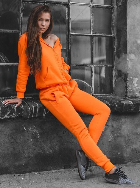 Ženske sportske hlače Narančaste OZONEE JS/CK01