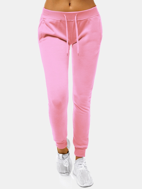 Ženske sportske hlače svijetlo-ružičaste OZONEE JS/CK01