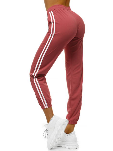 Ženske sportske hlače tamno roza OZONEE JS/1020/A17