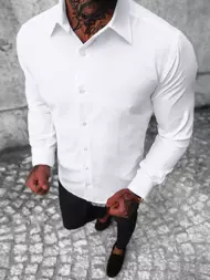 Muška košulja bijela OZONEE MECH/2122Z