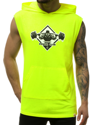 Muška majica bez rukava žuto-neon OZONEE MACH/M1213