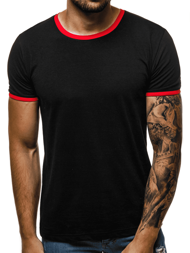 Muška majica crno-crvena OZONEE O/1177 