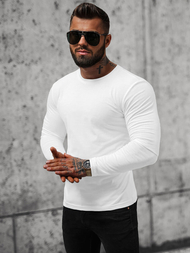 Muška majica dugi rukav bijela OZONEE O/B260