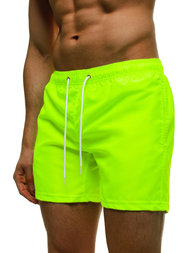 Muške kupaće kratke hlače žuto-neon OZONEE ST002-10