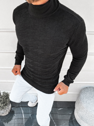 Muški džemper Crni OZONEE L/2491