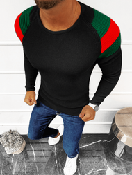 Muški džemper Crni OZONEE L/2641