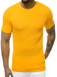 Muški džemper kratkih rukava Žuta OZONEE L/2474
