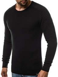 OZONEE B/1146 Muški džemper crni
