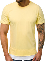 OZONEE B/181378 Muška majica žuta