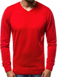 OZONEE B/2390 Muški džemper crveni