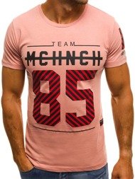 OZONEE MECH/2082 Muška majica ružičasta