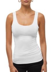 Ženska majica bez rukava Bijeli OZONEE BT/71592A