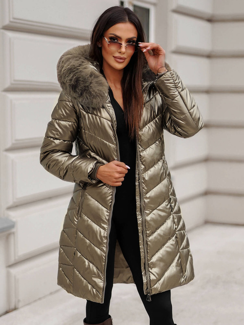 Ženska Jakna Zlatni OZONEE JS/16M9100/403Z